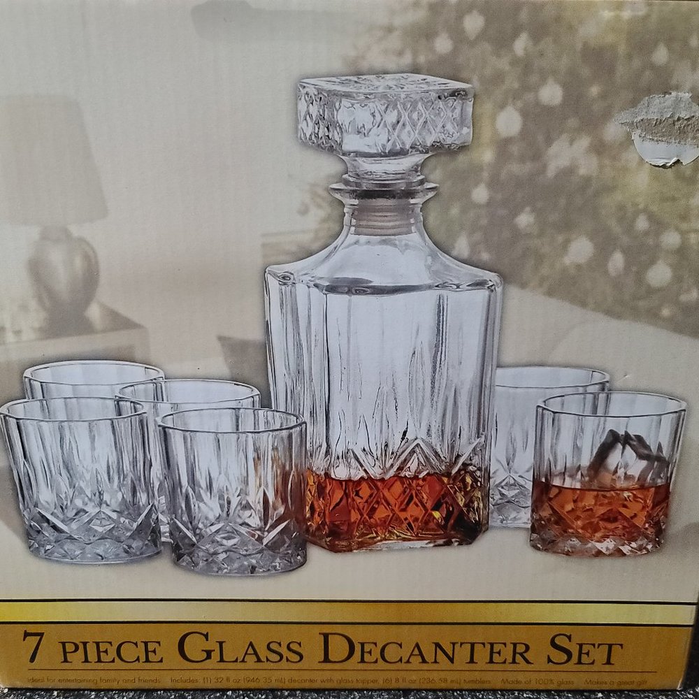 Decanter Set (never used)